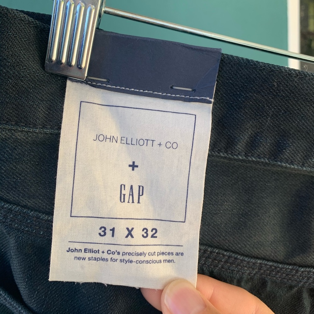 John Elliott x Gap black slim fit denim - Picture 5 of 6
